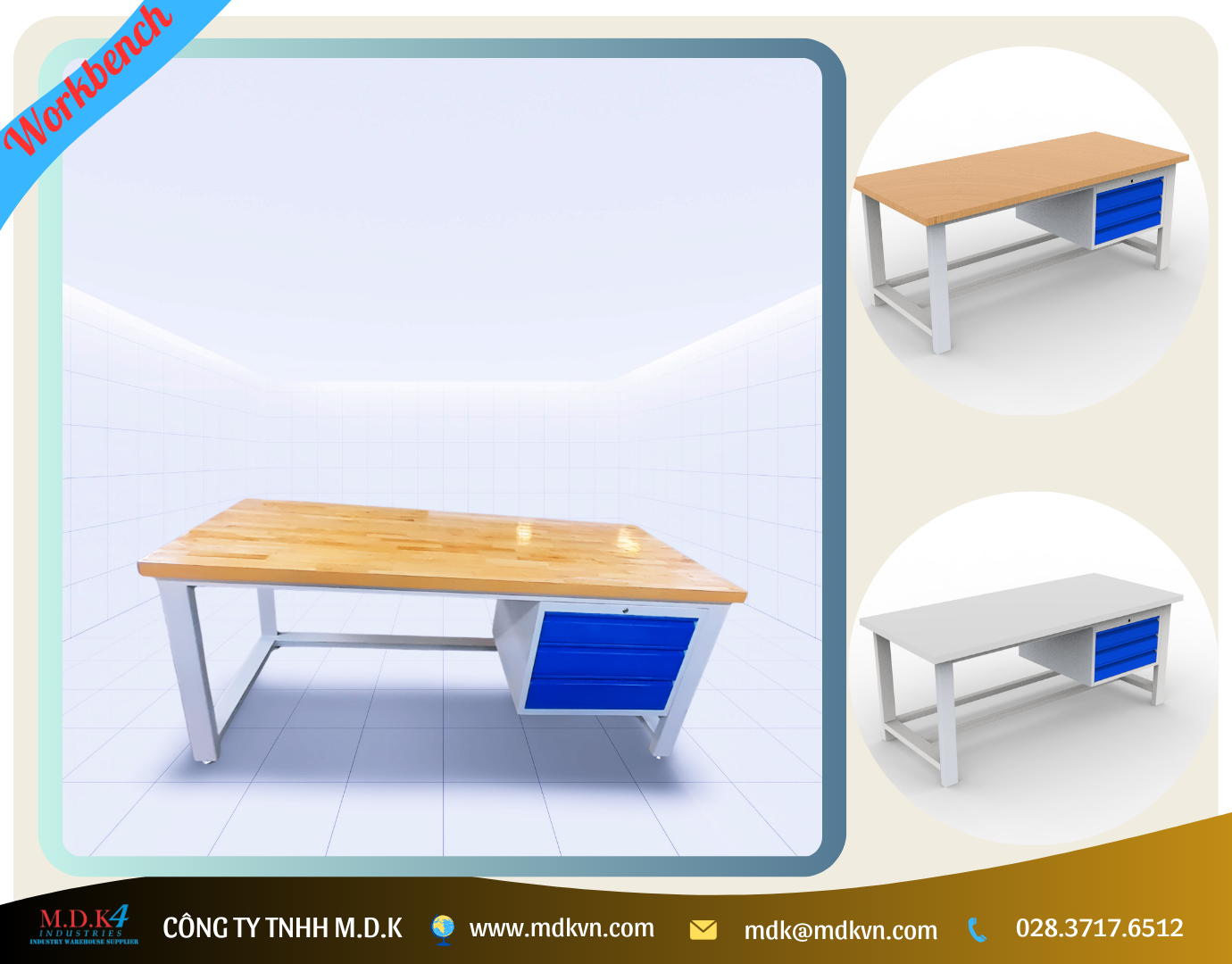 Bàn thao tác / workbench MDK4-016
